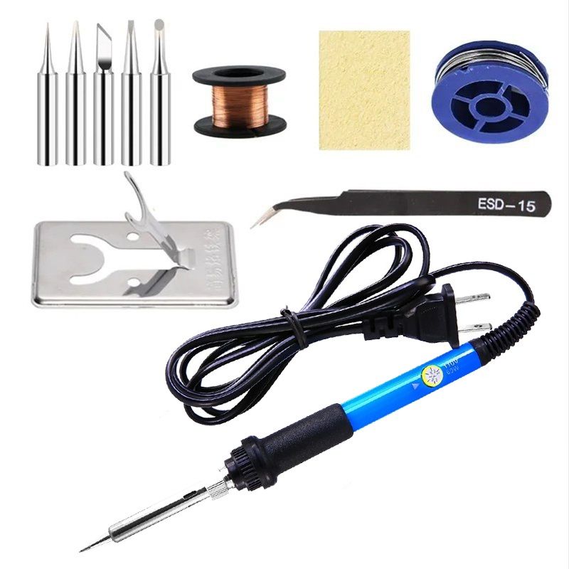 Adjustable Temperature 60W Electric Soldering Iron 110V220V Precision Welding  Repair Tool 1