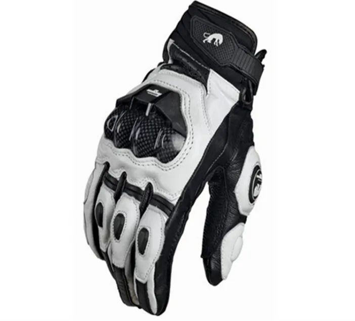 Motorcycle Gloves Windproof Leather Motocross Mittens With Security Protection Touch Screen For Men 2