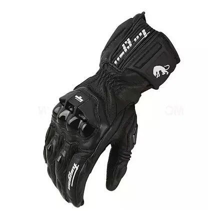 Motorcycle Gloves Windproof Leather Motocross Mittens With Security Protection Touch Screen For Men 6