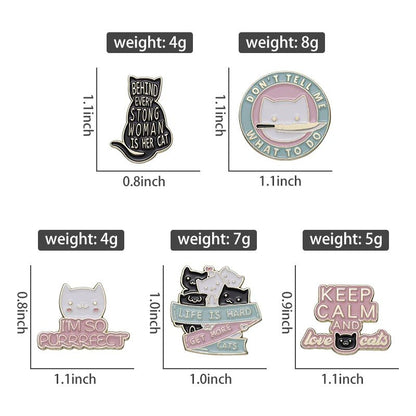 Punk Witch Skull Ghost Enamel Pin Brooch Set Cartoon Frog Black Bird Lapel Badge For Clothes Bags J 2