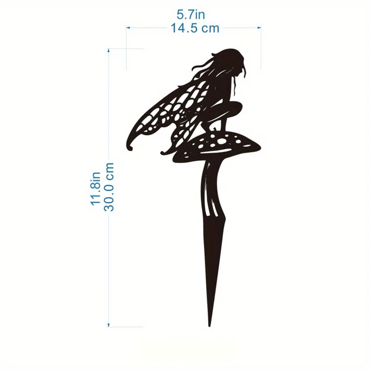 2 HelloYoung Metal Art Ants Gardening Ornaments Yard  Backyard Decor Stakes 8