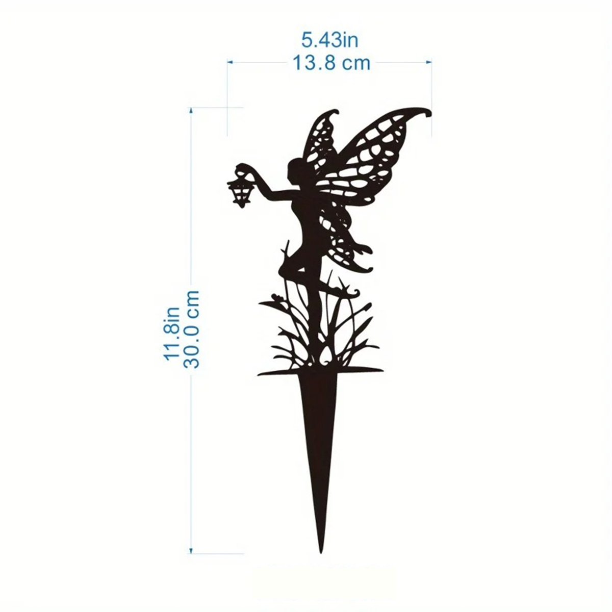 2 HelloYoung Metal Art Ants Gardening Ornaments Yard  Backyard Decor Stakes 9
