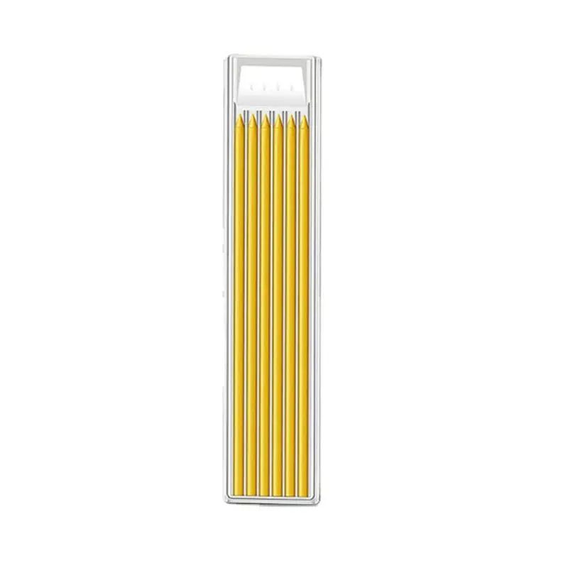 Solid Carpenter Mechanical Pencil For Woodworking Long Head Construction Carpenter Pencil With Shar 11