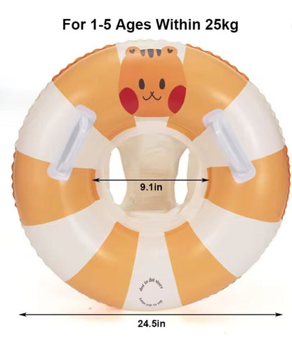 Rooxin Baby Pool Float With Canopy  Secure  Comfy Swim Ring For Toddlers 5