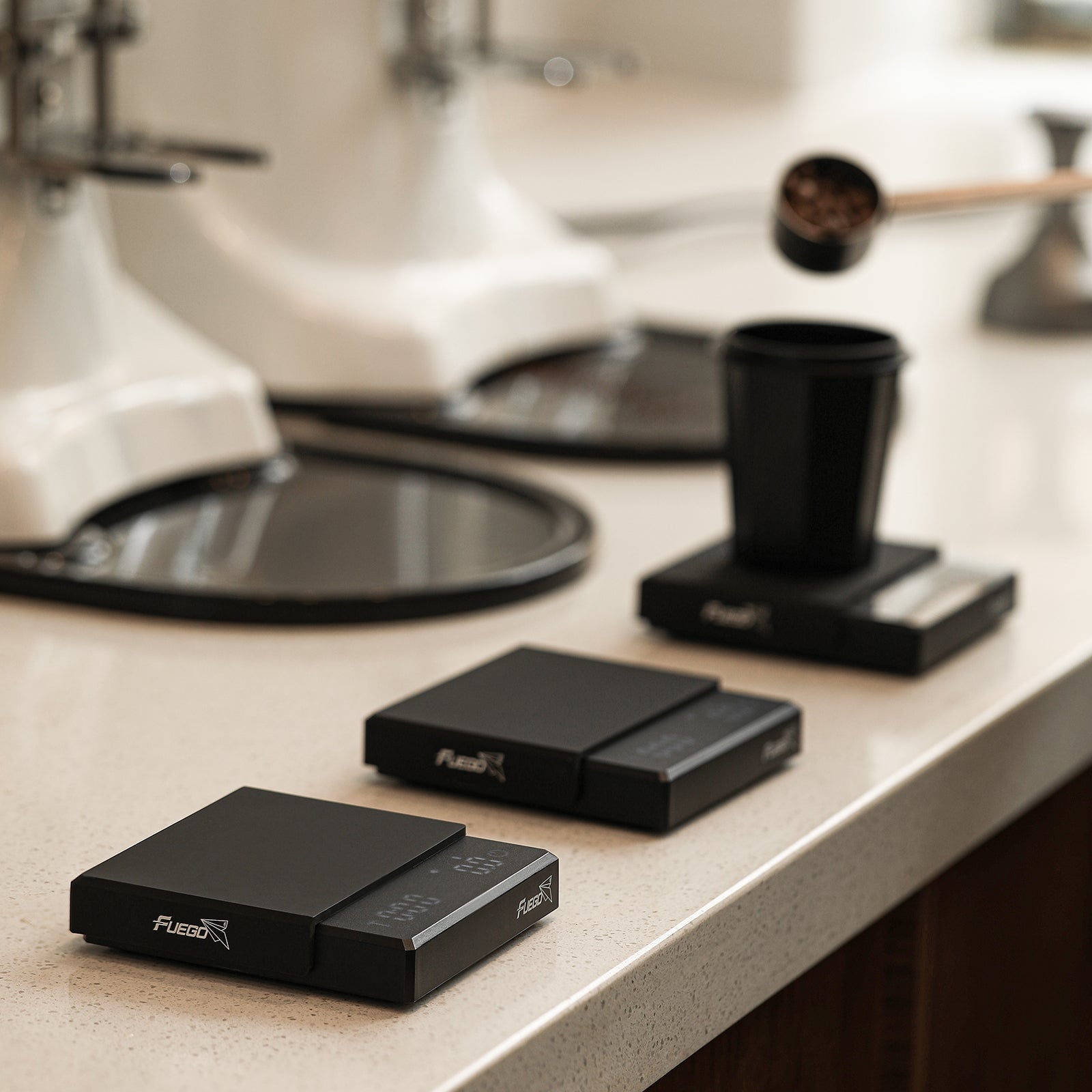 Fuego Digital Coffee Scale 3 Mode Drip  Espresso USB Rechargeable 5