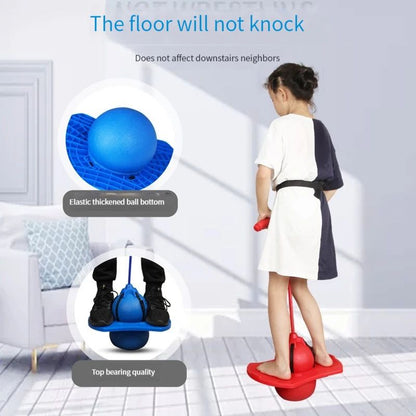 Childrens Bouncing Ball Frog Jump Equipment Long Height Exercise  Balance Training For High Jump 2