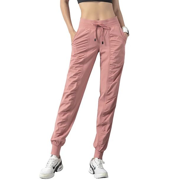 QuickDry Jogger Sweatpants For Women  Lightweight Breathable Gym  Running Pants With Pockets 4