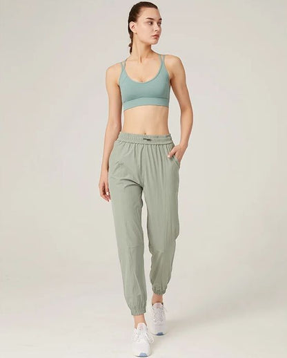 QuickDry Jogger Sweatpants For Women  Lightweight Breathable Gym  Running Pants With Pockets 3