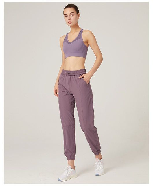 QuickDry Jogger Sweatpants For Women  Lightweight Breathable Gym  Running Pants With Pockets 1