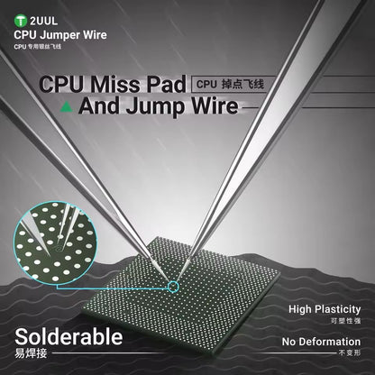 Silver Wire Flying Line Tool For CPU Repair With High Conductivity 2