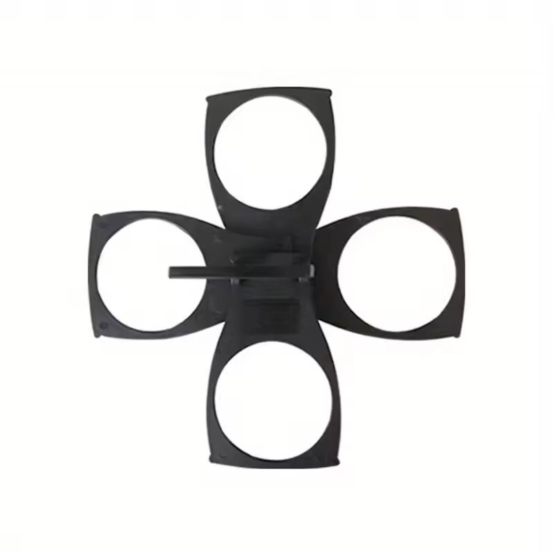 Foldable Beverage Tray  Compact Reusable Rack For Coffee Soda And Beer 6