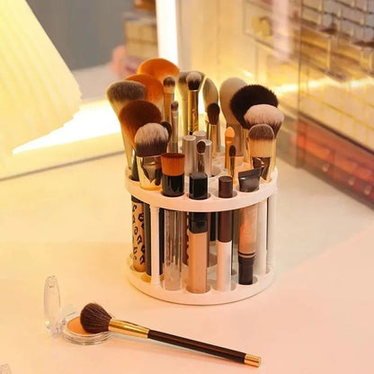 Makeup Brush Storage Rack Desktop Cosmetics Storage Rack Lipstick  Brush Organizer For Dressing Tab 1