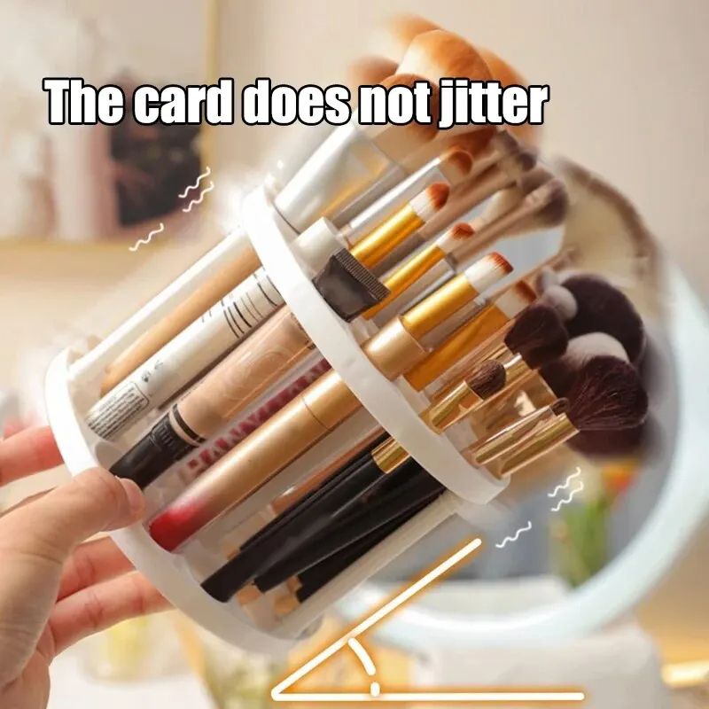 Makeup Brush Storage Rack Desktop Cosmetics Storage Rack Lipstick  Brush Organizer For Dressing Tab 2