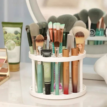 Makeup Brush Storage Rack Desktop Cosmetics Storage Rack Lipstick  Brush Organizer For Dressing Tab 3