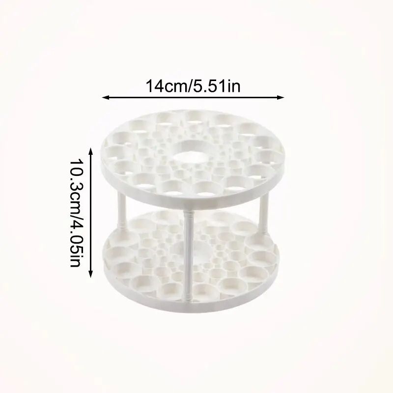 Makeup Brush Storage Rack Desktop Cosmetics Storage Rack Lipstick  Brush Organizer For Dressing Tab 5