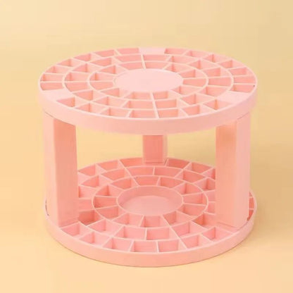 Makeup Brush Storage Rack Desktop Cosmetics Storage Rack Lipstick  Brush Organizer For Dressing Tab 7
