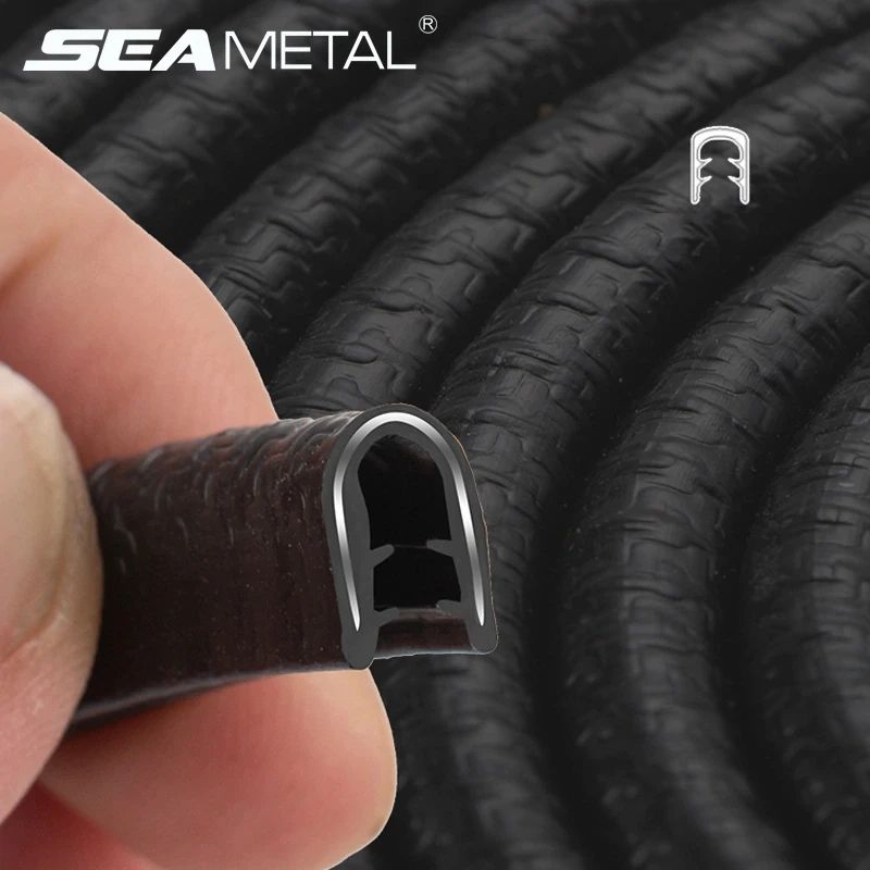 Car Door Edge Protector Universal, Auto Door Guard Protective Sealant Strips for Doors, Trunk & Hood