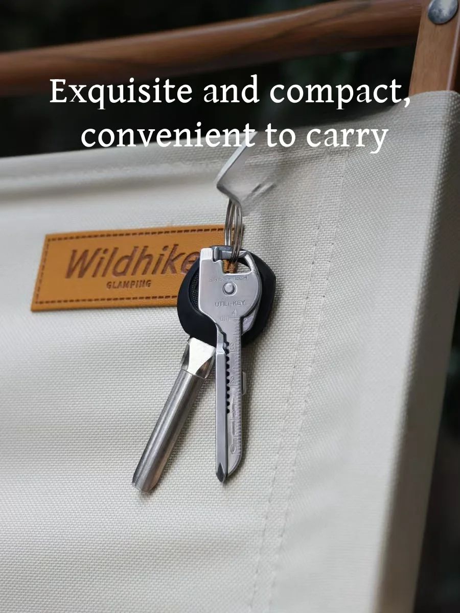 Multi Function Folding Tool Keychain EDC Utility Pocket Plier Opener Screwdriver Outdoor Survival R 2