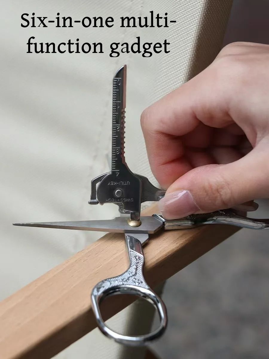 Multi Function Folding Tool Keychain EDC Utility Pocket Plier Opener Screwdriver Outdoor Survival R 3