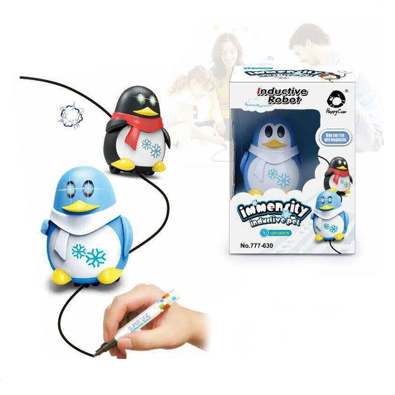 Draw Lines Follow Toy Smart Inductive Robot Car That Follows Any Line Ideal Educational Gift For Ki 1