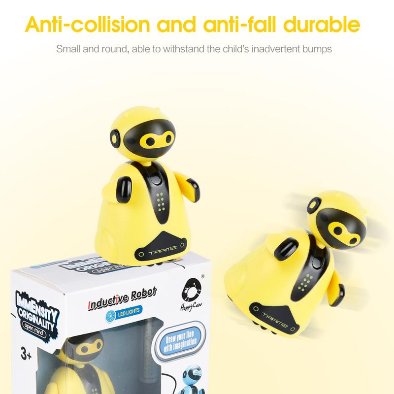 Draw Lines Follow Toy Smart Inductive Robot Car That Follows Any Line Ideal Educational Gift For Ki 4
