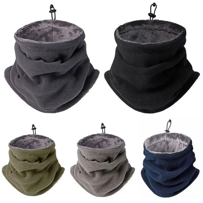 Winter Motorcycle Warm Mask for Men & Women, Fleece Neck Warmer, Windproof Outdoor Scarf for Camping, Hiking, Cycling,