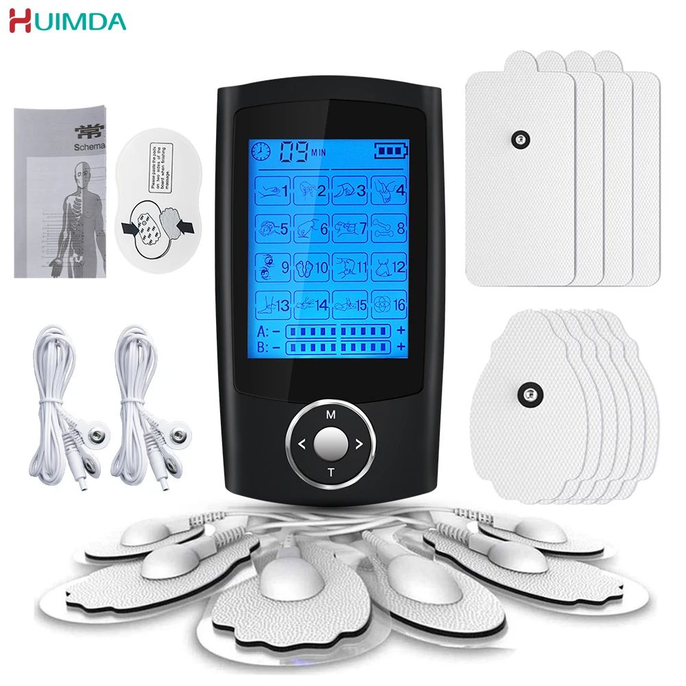 EMS Acupuncture TENS Muscle Stimulator, Electric Body Massage & Slimming Digital Therapy Electrostimulator