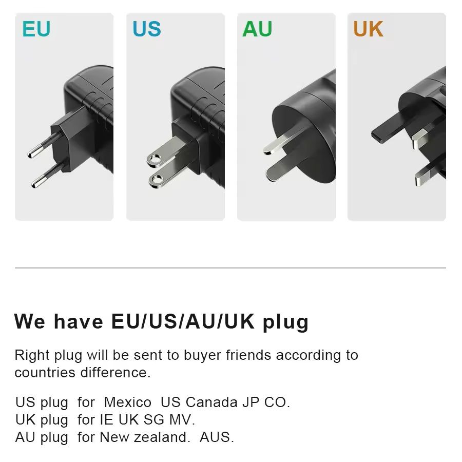Universal Power Adapter 12V For LED Strips And CCTV With Multiple Current Options 1