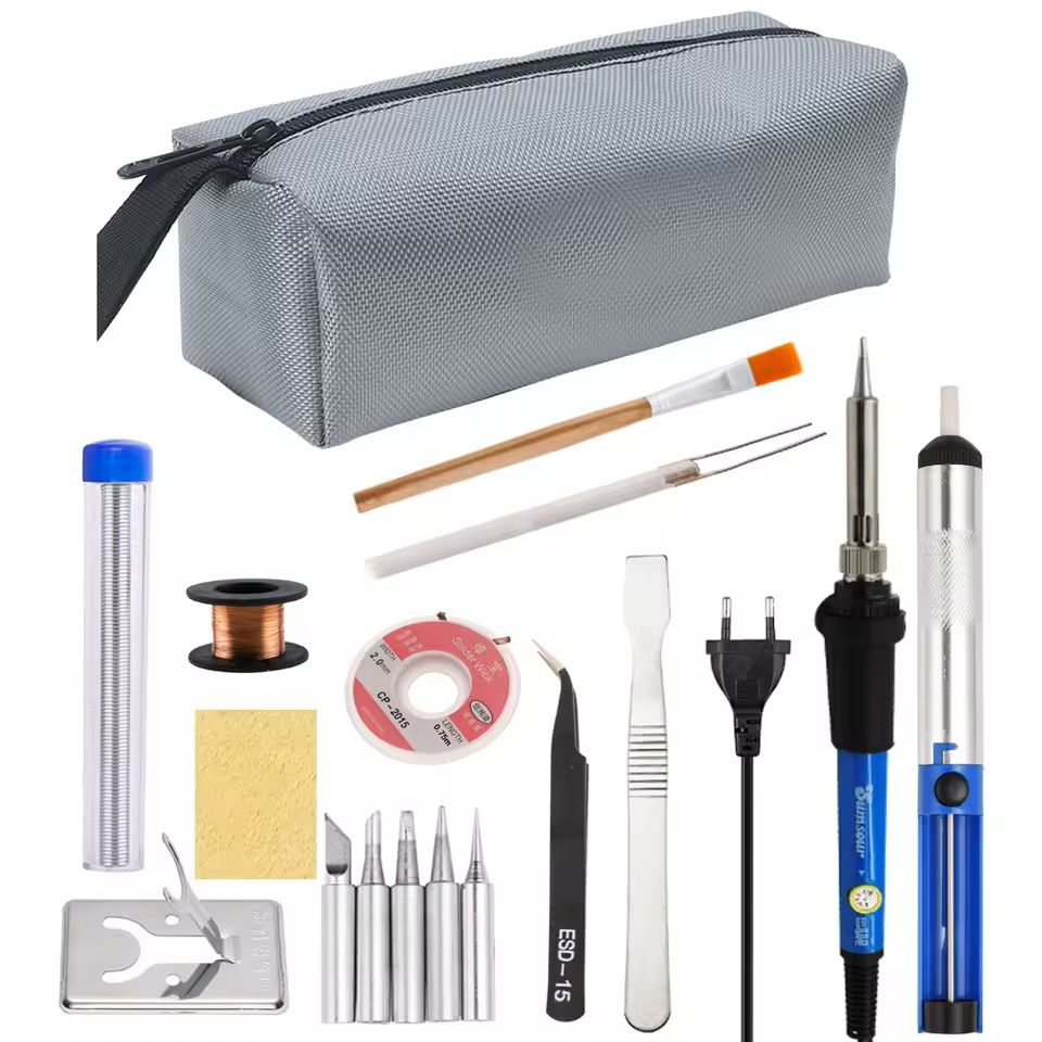 Digital Soldering Iron Kit With Adjustable Temperature And Display For Electronic Repairs 3