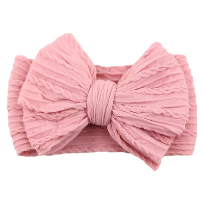 Soft Nylon Baby Headbands With Bow  Stretchy Newborn  Infant Hair Accessories For Girls And Boys 16