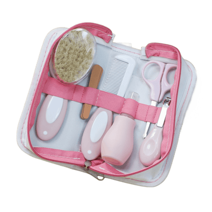 6Piece Baby Grooming Kit  Newborn Care Set With Nail Clippers Nasal Aspirator Brush  More 5
