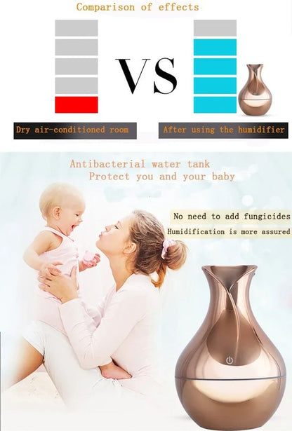 WhisperMist Compact USB Essential Oil Diffuser And Air Humidifier 4