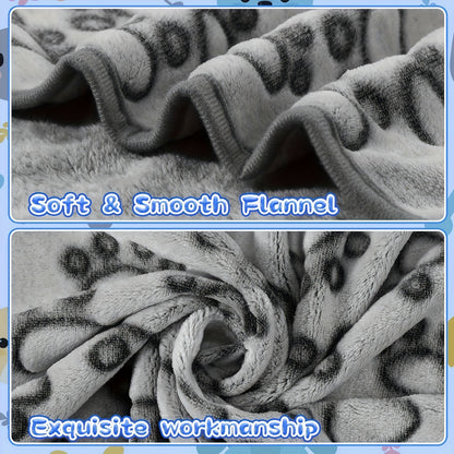 High-Quality Fluffy Pet Blanket Mat, Soft, Warm & Cute Cartoon Pattern