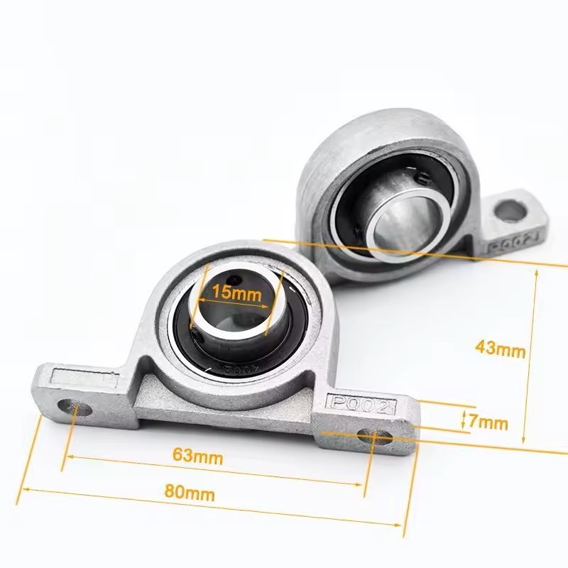 HeavyDuty Pillow Block Bearing Set For Shaft Support And Alignment 10