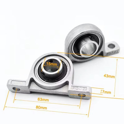 HeavyDuty Pillow Block Bearing Set For Shaft Support And Alignment 10