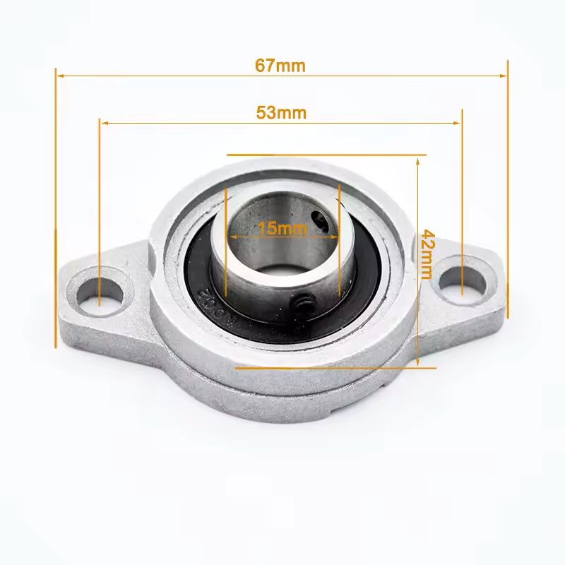 HeavyDuty Pillow Block Bearing Set For Shaft Support And Alignment 15