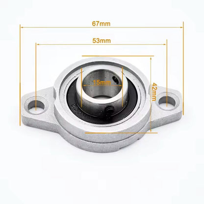 HeavyDuty Pillow Block Bearing Set For Shaft Support And Alignment 15