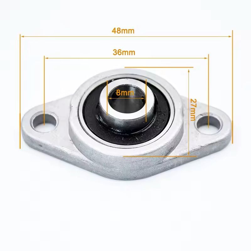 HeavyDuty Pillow Block Bearing Set For Shaft Support And Alignment 6