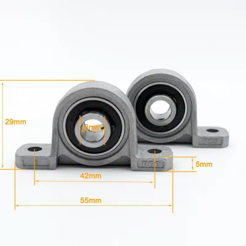 HeavyDuty Pillow Block Bearing Set For Shaft Support And Alignment 8