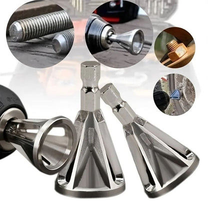 Chamfering Tool Metal Deburring External Chamfer Drill Bit Grinder Chuck Drill Tool For Grinding An 2