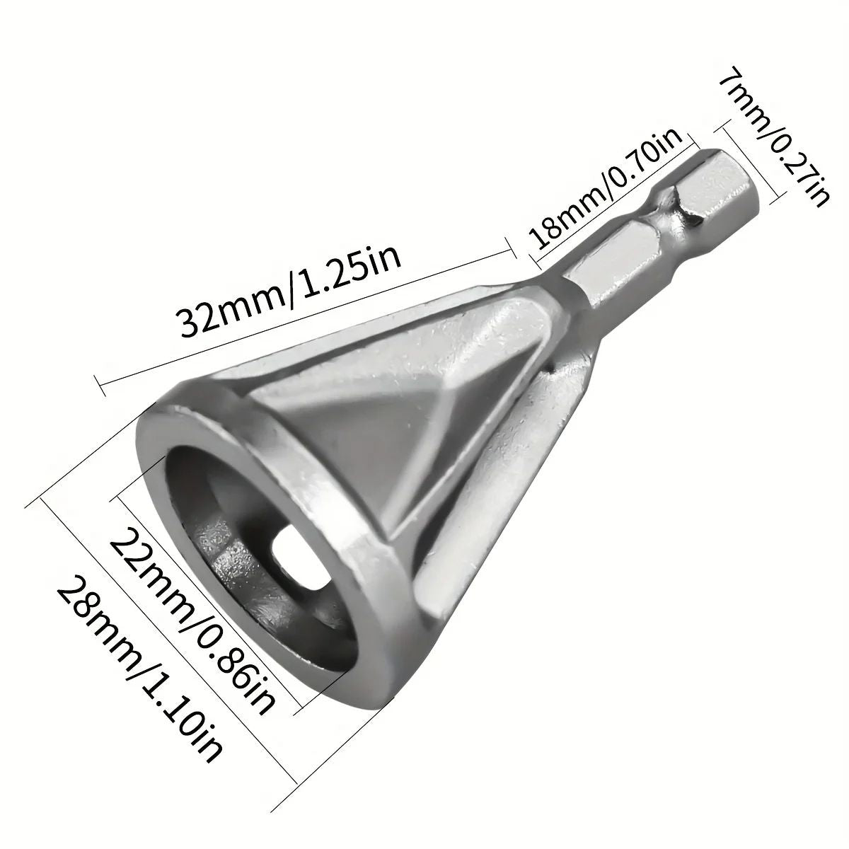 Chamfering Tool Metal Deburring External Chamfer Drill Bit Grinder Chuck Drill Tool For Grinding An 4