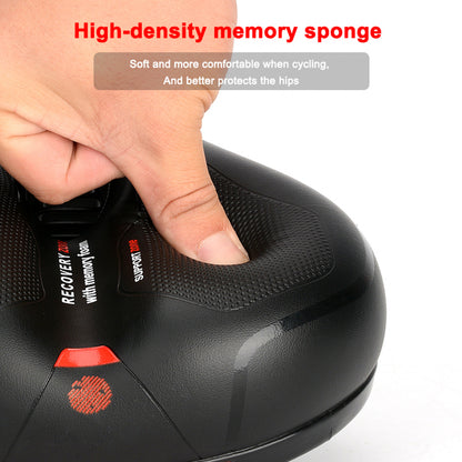Hollow Breathable Bicycle Saddle ShockAbsorbing MTB  Road Bike Seat 3