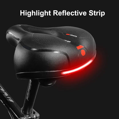Hollow Breathable Bicycle Saddle ShockAbsorbing MTB  Road Bike Seat 2