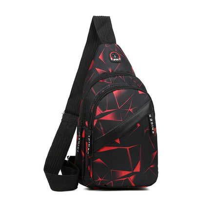 Oxford Cloth Crossbody Bag Unisex Casual Shoulder Bag For Men  Women Lightweight Travel  Sports Che 6