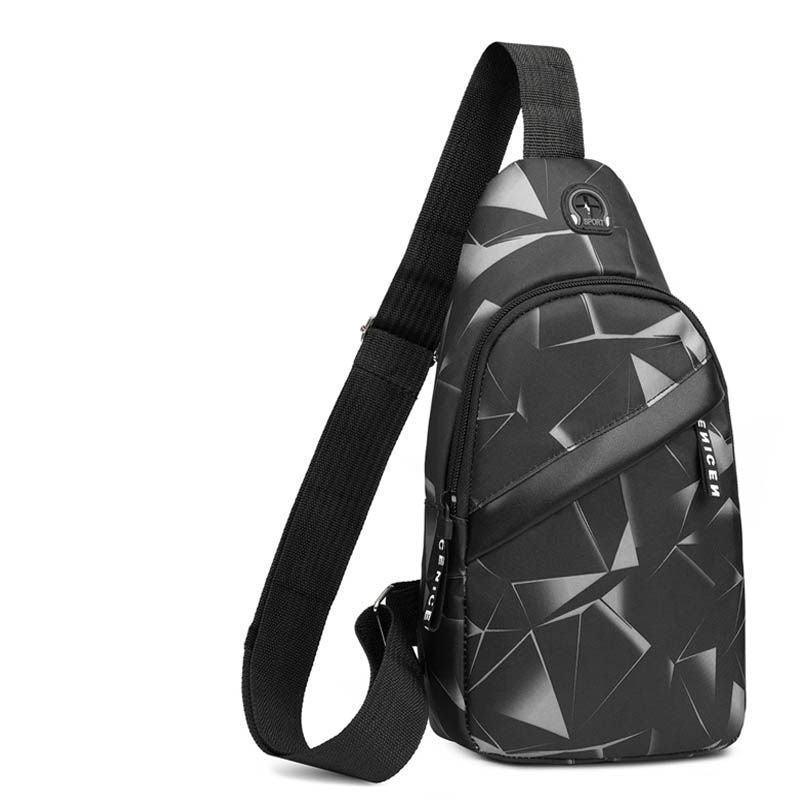 Oxford Cloth Crossbody Bag Unisex Casual Shoulder Bag For Men  Women Lightweight Travel  Sports Che 7
