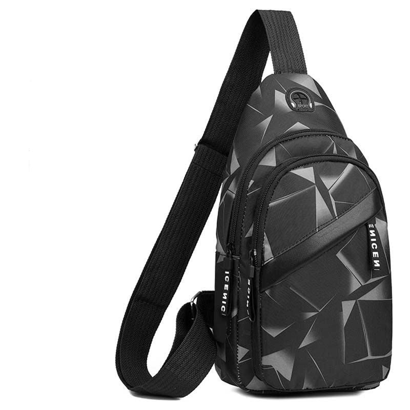 Oxford Cloth Crossbody Bag Unisex Casual Shoulder Bag For Men  Women Lightweight Travel  Sports Che 10