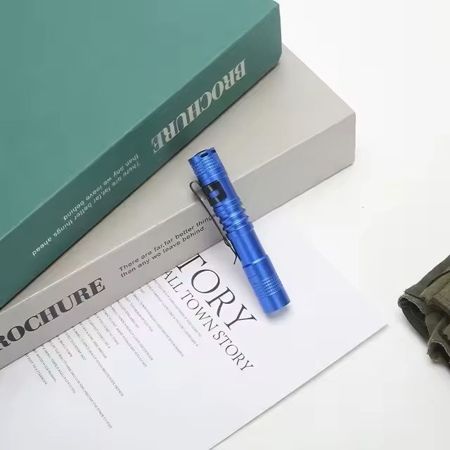 Mini LED Pen Flashlight With Clip For Emergency And Outdoor Use 3