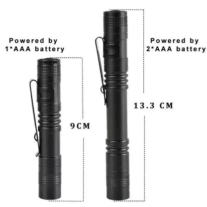Mini LED Pen Flashlight With Clip For Emergency And Outdoor Use 8