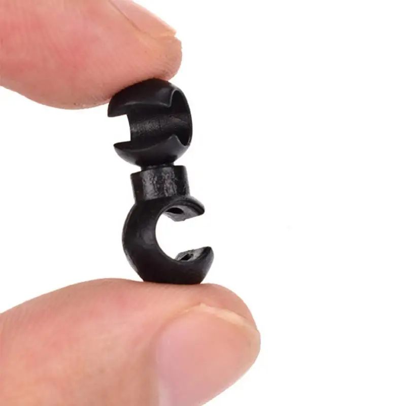 Rotatable S Buckle Bike BrakeDerailleur Shift Clips MTB Cable Line Tube Ring Clasp 3