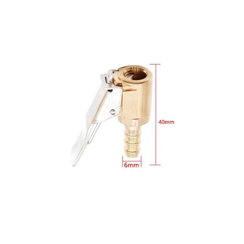 Dual Purpose Bicycle Pump Adapter HighPressure Hose Nozzle For Motorbike Inflatable Pump Valve Conn 8